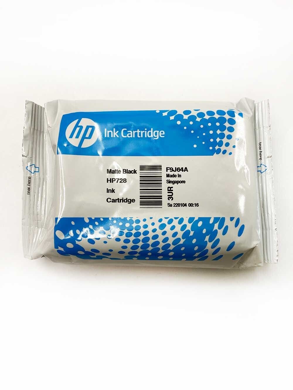 HP 728 69-ml Matte Black DesignJet Ink Cartridge F9J64A