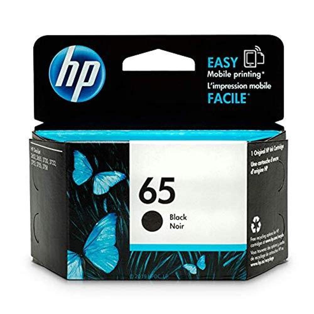 HP 65 Black Ink Cartridge N9K02AN
