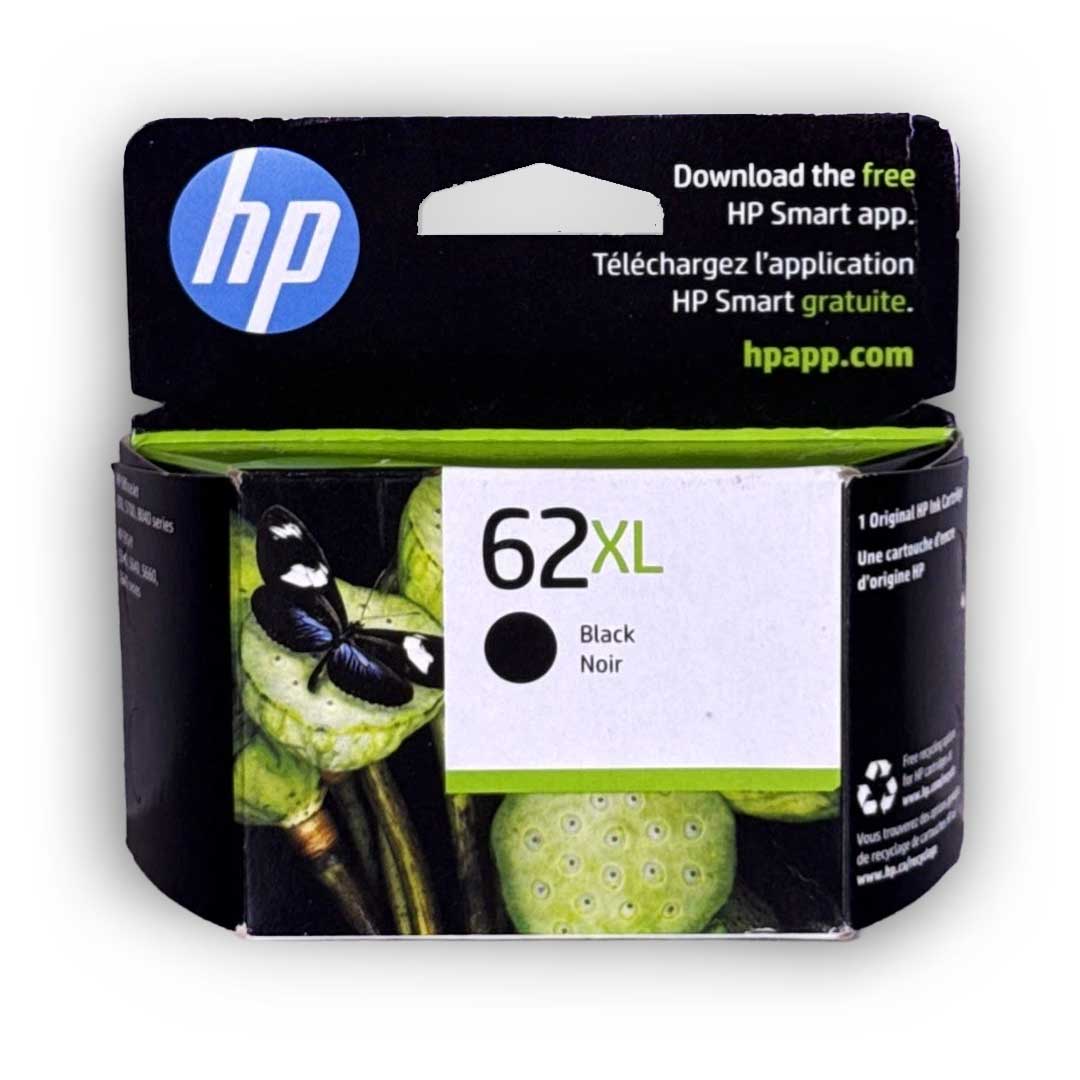 HP 62XL Black High-yield Ink Cartridge C2P05AN