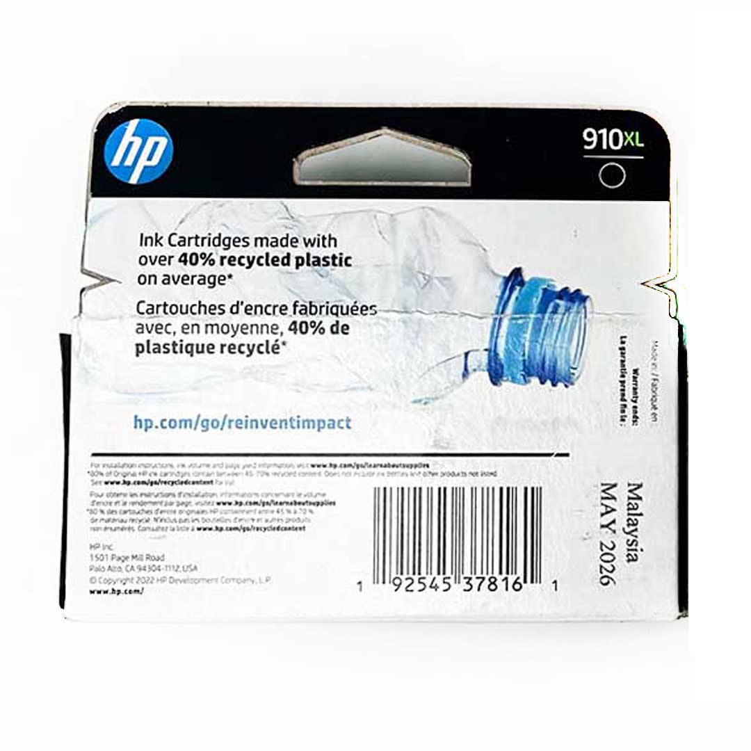 HP 910XL Black High-yield Ink Cartridge