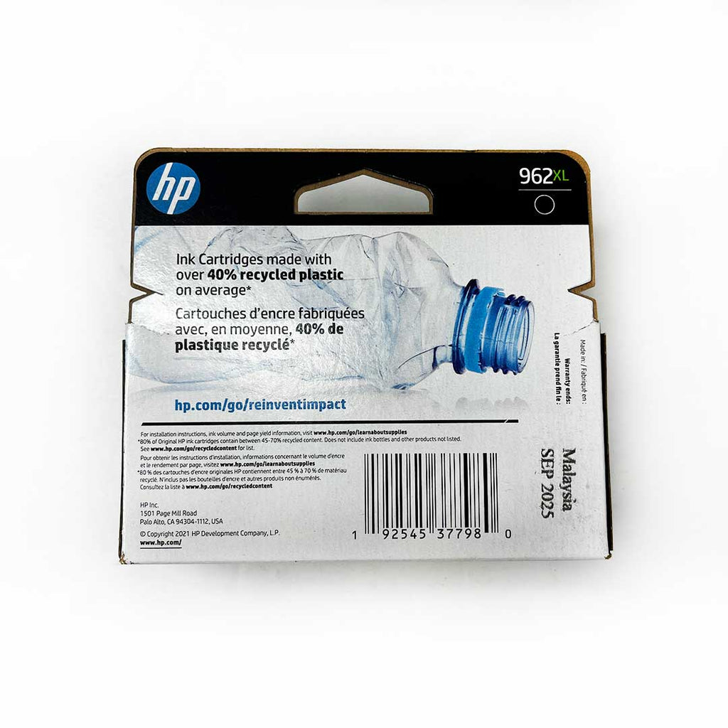 HP 962XL Black High-yield Ink Cartridge 3JA03AN