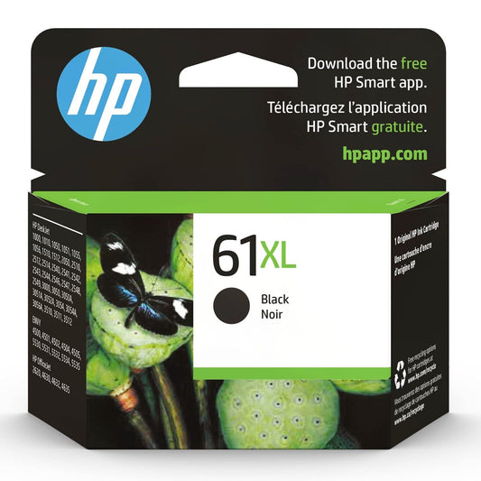 HP 61XL Black Ink Cartridge High Yield - Original Brand New Sealed